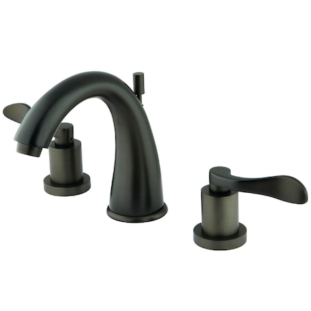 Kingston Brass 8" Widespread Bathroom Faucet, Oil Rubbed Bronze KS2965DFL